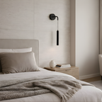 Precision Metal Architectural Wall Sconce Verdan – Lifestyle View 2