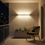 Elegant Linear Aluminum Ceiling Light Prylux – Lifestyle View 2