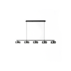 Minimalist Linear Flush Pendant Light Casovex – Lifestyle View 3