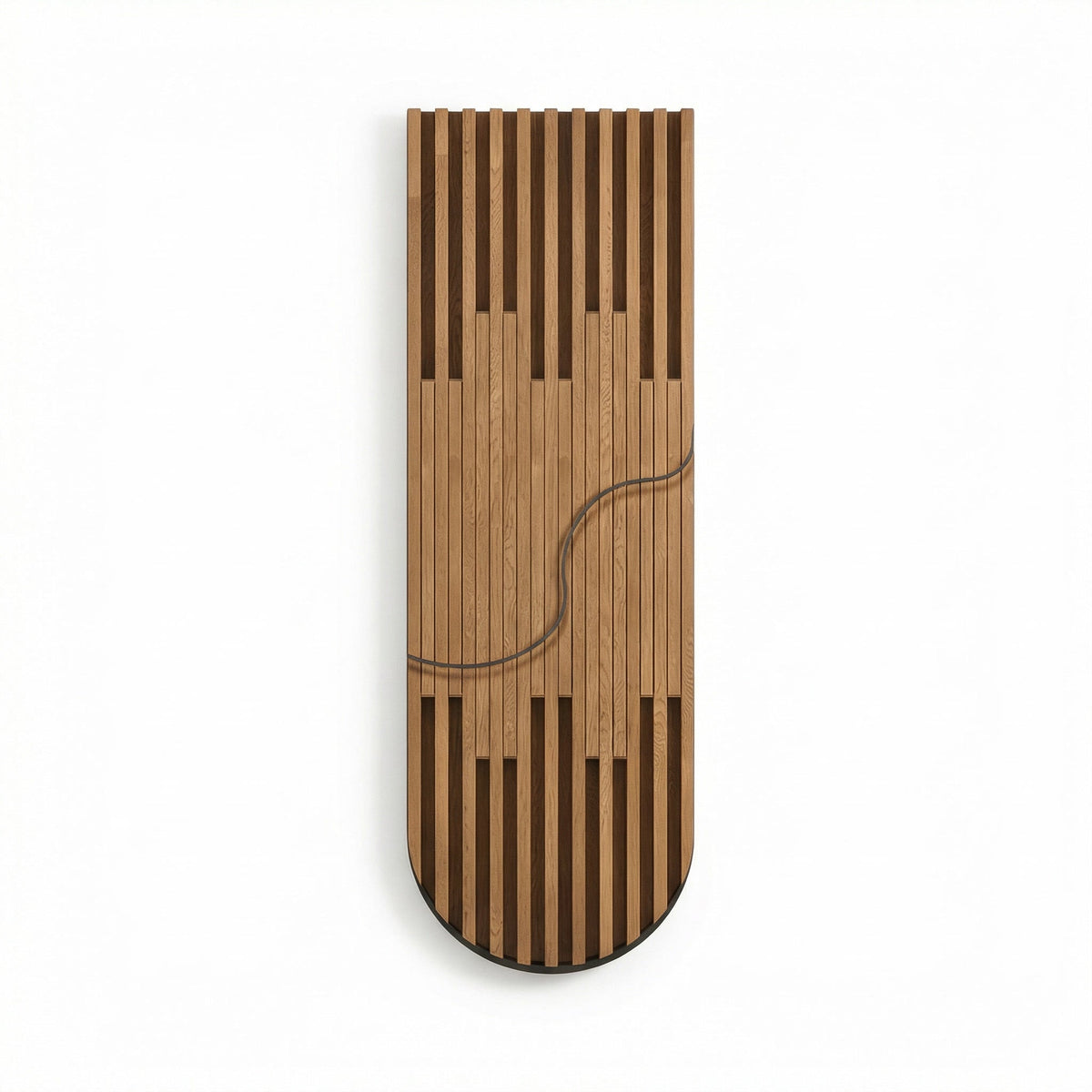 Hand-Finished Copper Linear Wall Sconce Kyran – Lifestyle View 2