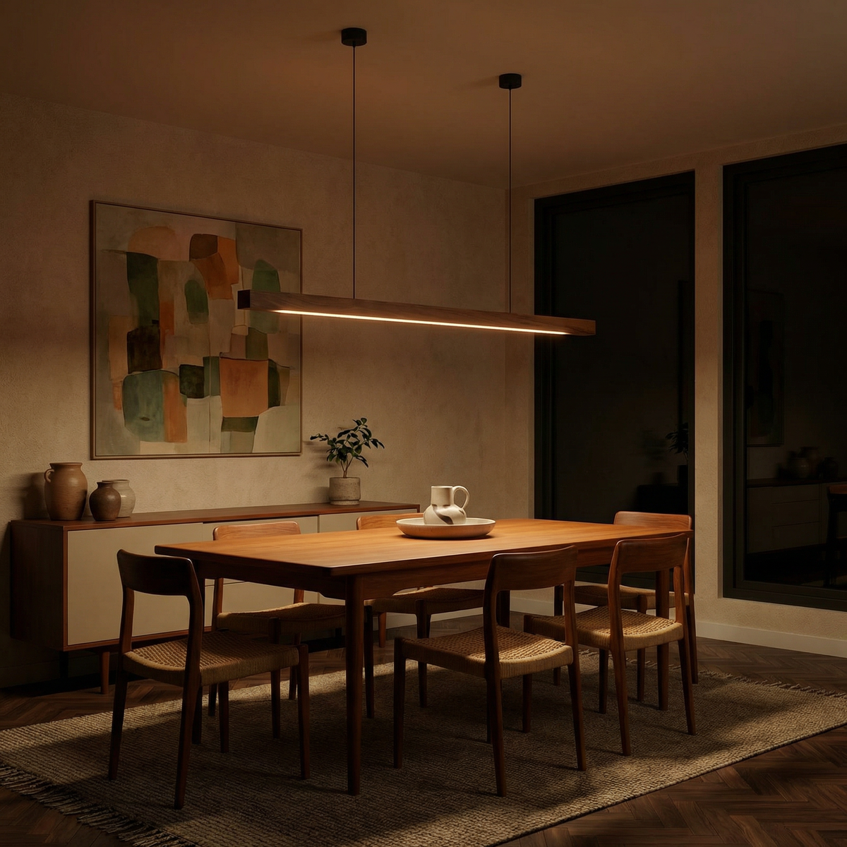Minimalist Indoor Pendant Light Linearis – Product Detail 8