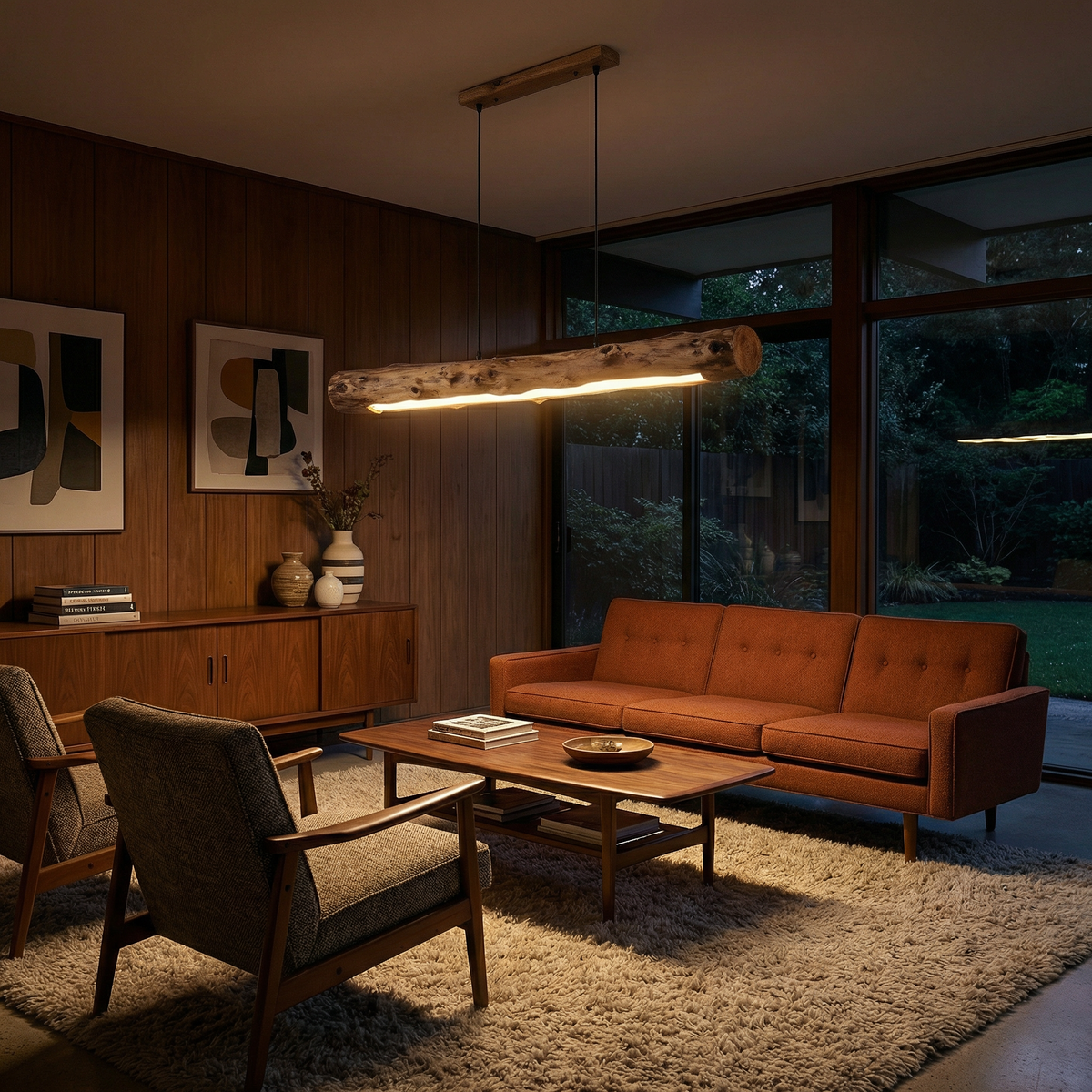 Contemporary Refined Pendant Light Canexis – Lifestyle View 2