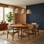 Handwoven Rattan Square Pendant Light Torvyn – Hero Shot