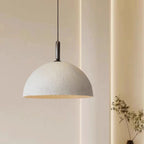 Oversized Textured Stone-Finish Dome Pendant Light – Warven – Product Detail 7