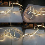 Irregular Gold Ring Chandelier Kevon – Product Detail 6