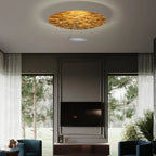 Planet Disc LED Flush Ceiling Light – Silven – Lifestyle View 3