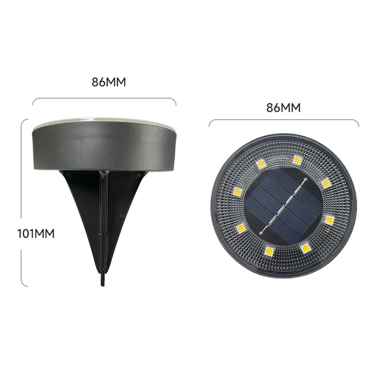 Solar LED Disc Ground Light Solivex
