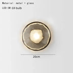 Minimalist Pendant Light Luxara — Style A — Gray glass 1