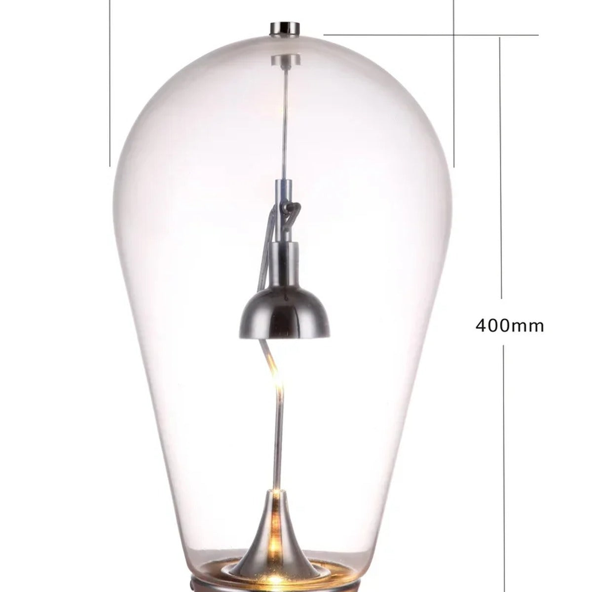 Modern Pendant Light Mirora — Big 25×40cm