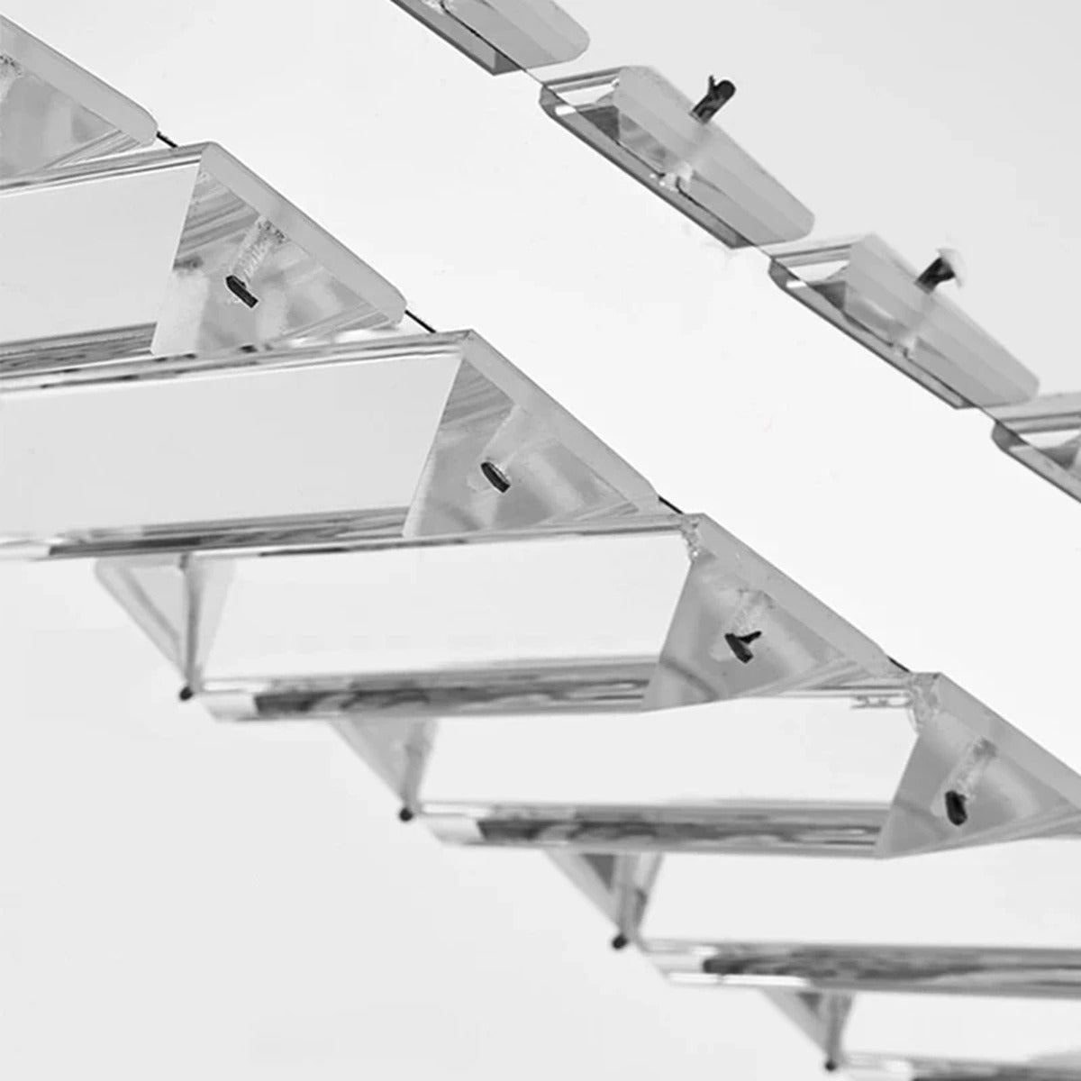 Serpentine Crystal Linear Chandelier Oevanthos — lifestyle view 5