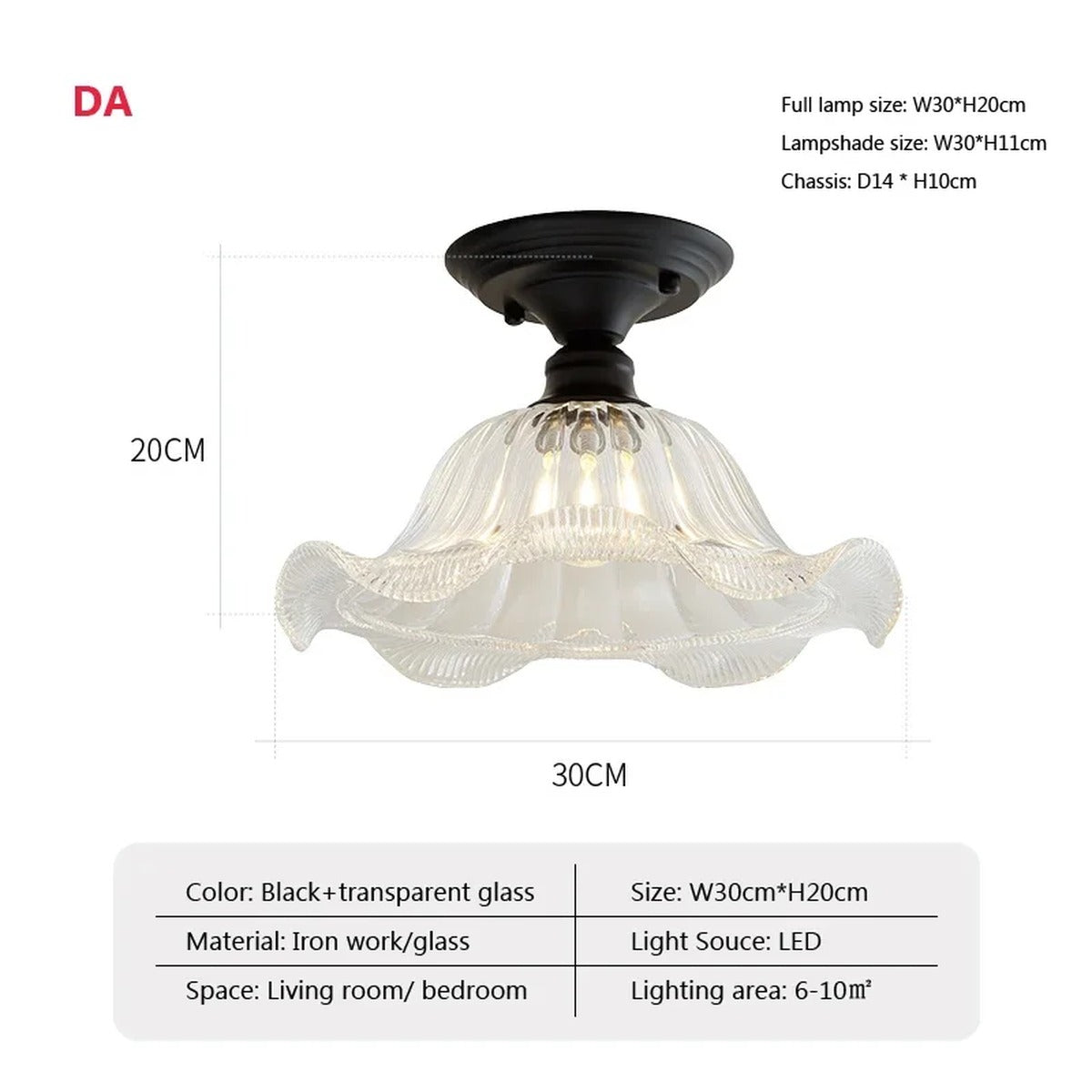 Ceiling Light Soloria — DA