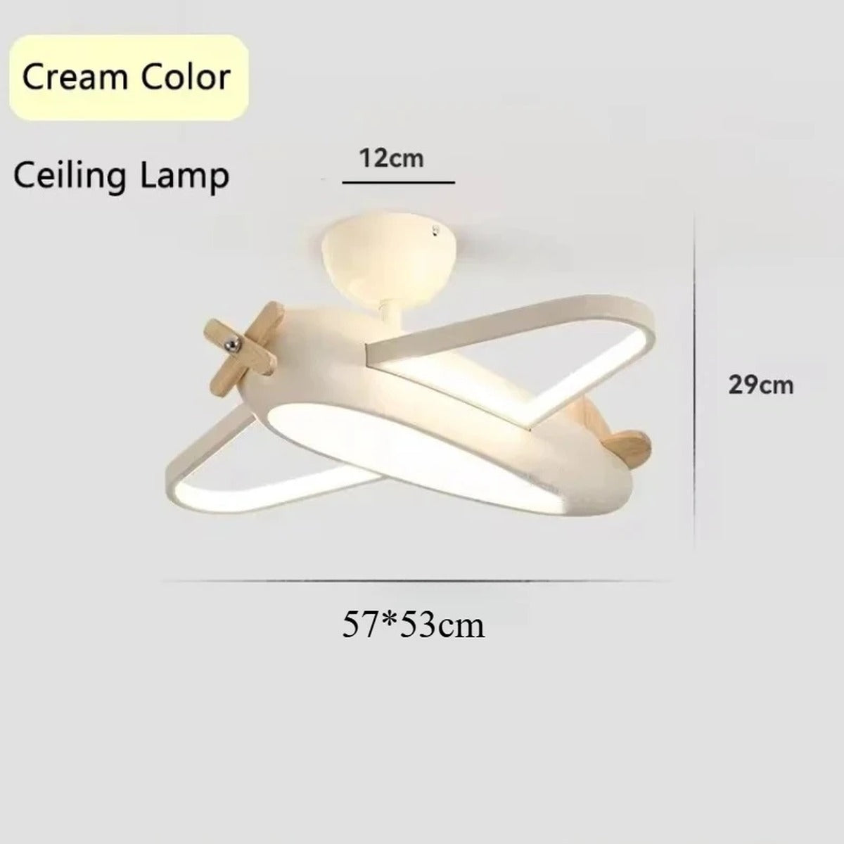 Biplane Ring LED Pendant Ceiling Light – Menvex – Product Detail 9