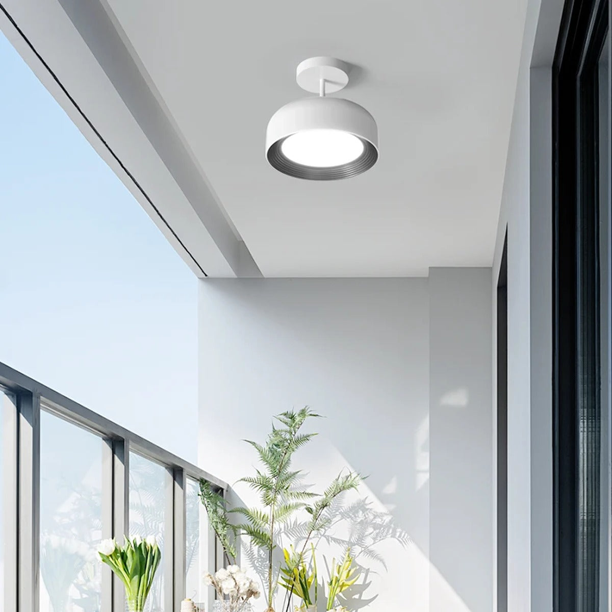 Deep Drum LED Flush Ceiling Light – Gvrinth – Product Detail 6