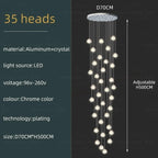 Spiral K9 Crystal Cluster Chandelier Jelvorn – Product Detail 19