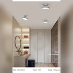 Nyvaro Swivel Halo Spotlight Ceiling Light – Lifestyle Closet View