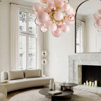 Glass Globe Sputnik Chandelier – Crystara – Lifestyle View 3
