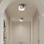 Natural Marble Cylinder Ceiling Light Marbrion – Hero Shot