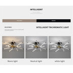 Solendra chandelier tri-color tunable light comparison, warm neutral white