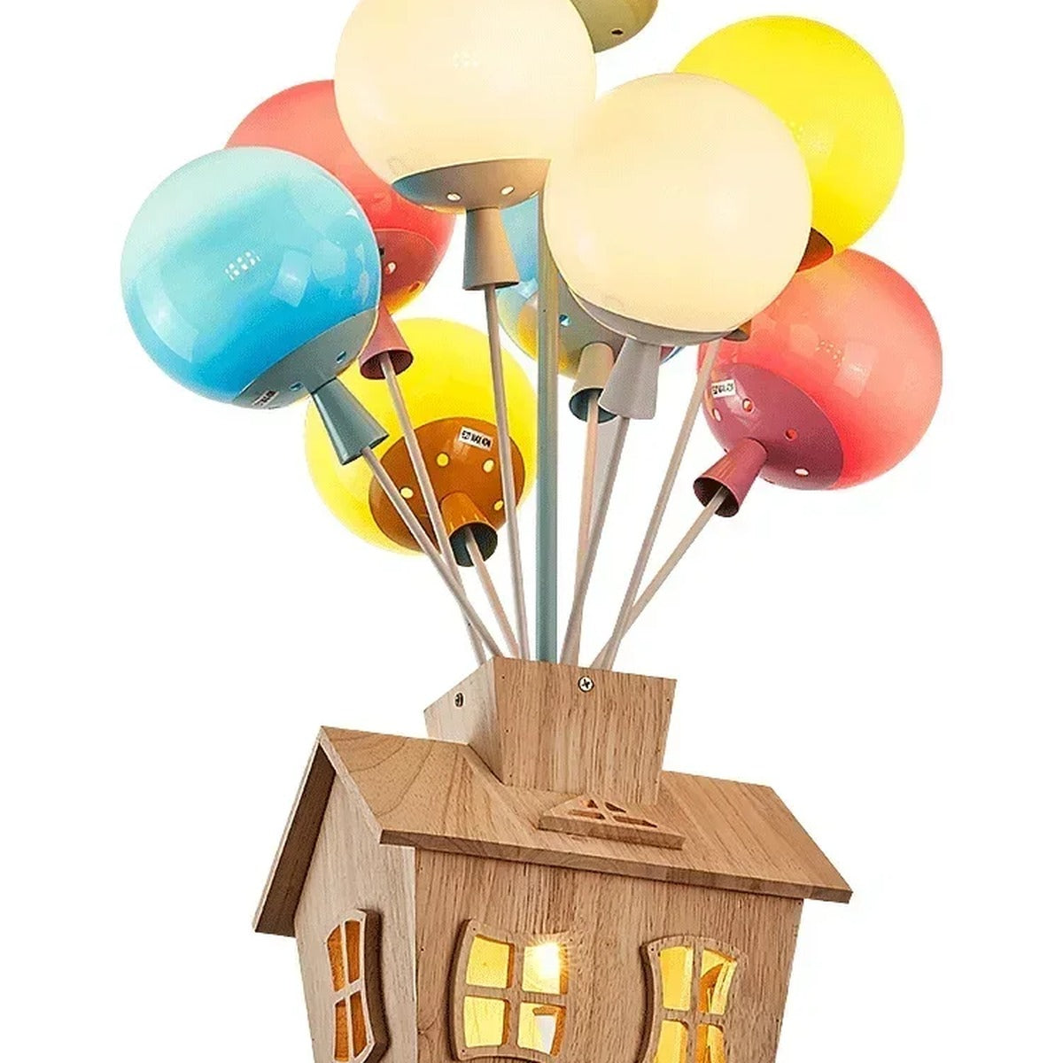 Balloon House LED Nursery Ceiling Light – Orbivox – Balloon Cluster Close-up