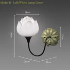 Sculptural Resin Wall Sconce Ethereon – Product Detail 13