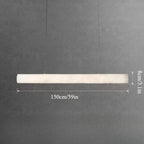 Alabaster Linear Tube Pendant Light Velantis – Linear Bar 150cm Dimension