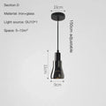 Torvalis Single Pendant – Tulip Shade, dimensions
