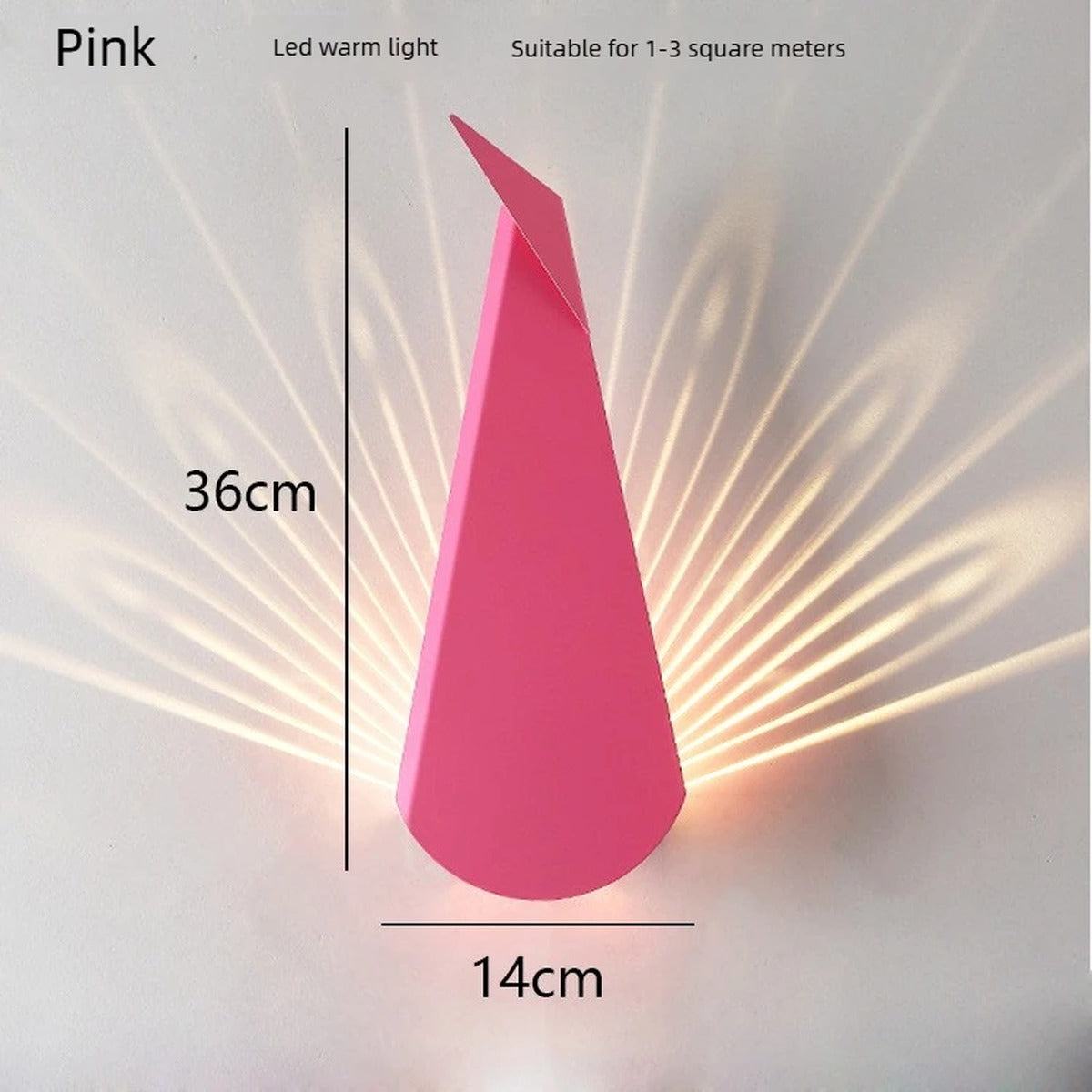 Blade Cone Sunray Wall Sconce – Cevorn – Product Detail 8