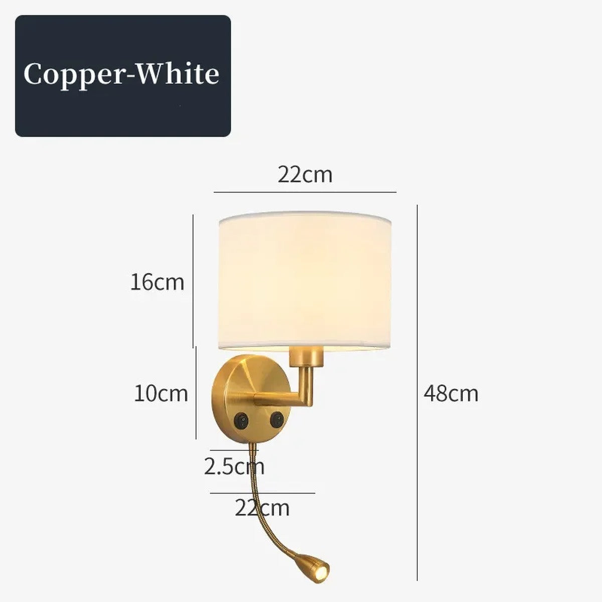 Refined Sculptural Globe Wall Sconce Aurelon – Product Detail 12