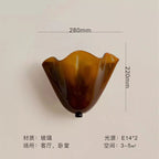 Handkerchief Glass Wall Sconce – Farlith – Product Detail 7