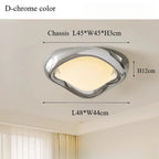 Organic Molten Form Flush Ceiling Light – Celarix – Product Detail 11