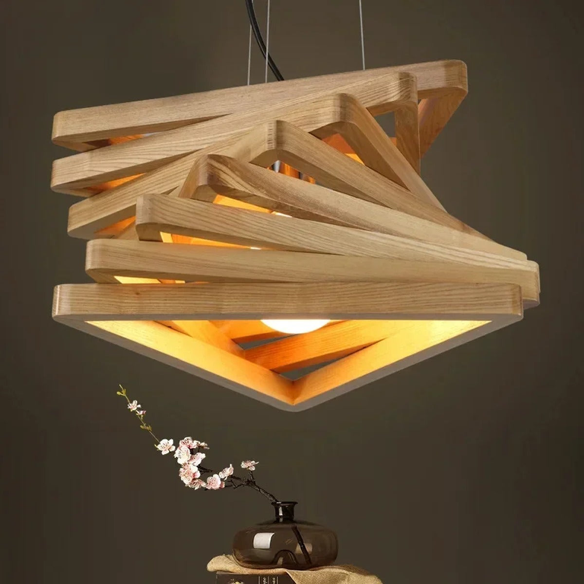 Warm Geometric Pendant Light Caelith – Product Detail 5