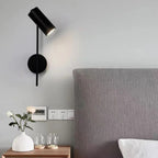 Slim Cylindrical Pivoting Spot Wall Sconce – Torvaex – Product Detail 6