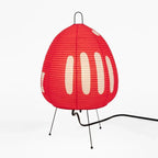 Akari-Style Paper Lantern Table Lamp – Corvan – Lifestyle View 2