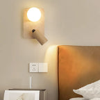 Travertine Wall Sconce Medivorn – Rectangle Silhouette