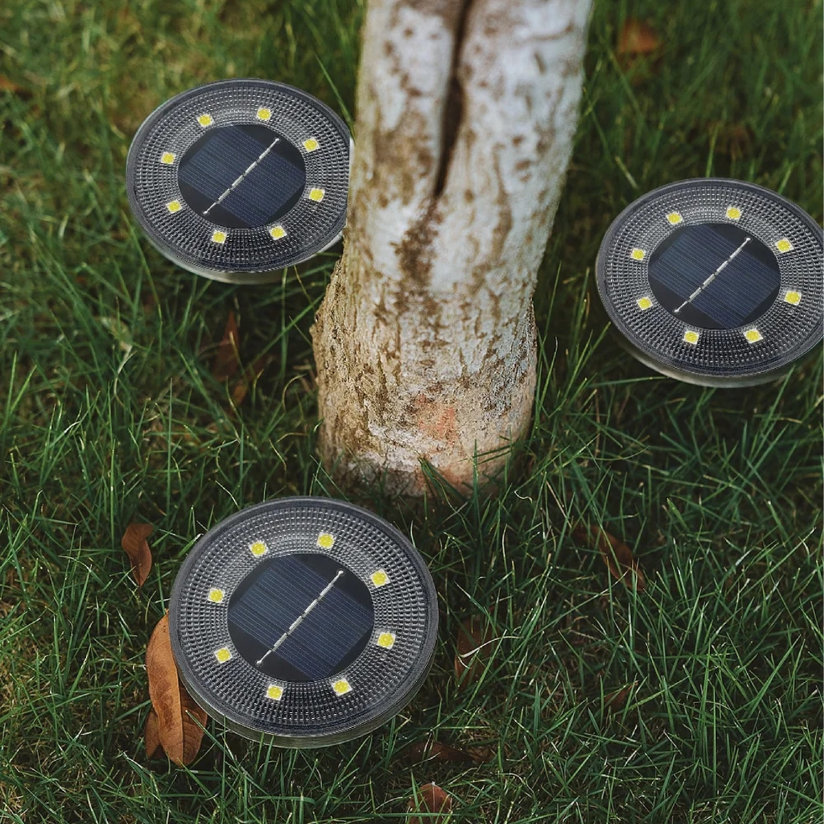 Solar LED Disc Ground Light Solivex