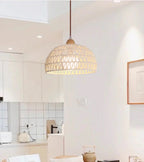 Gwaelindra pendant light — white single, kitchen lifestyle