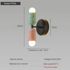Dual Cement Cylinder Wall Sconce – Kvrix – Product Detail 9