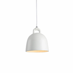Relavorn resin bell pendant light — White