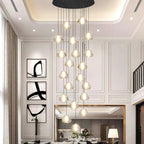 Spiral K9 Crystal Cluster Chandelier Jelvorn – Product Detail 5