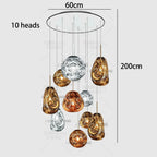 Nordic Ceremonial Glass Chandelier Welthorne – Product Detail 11