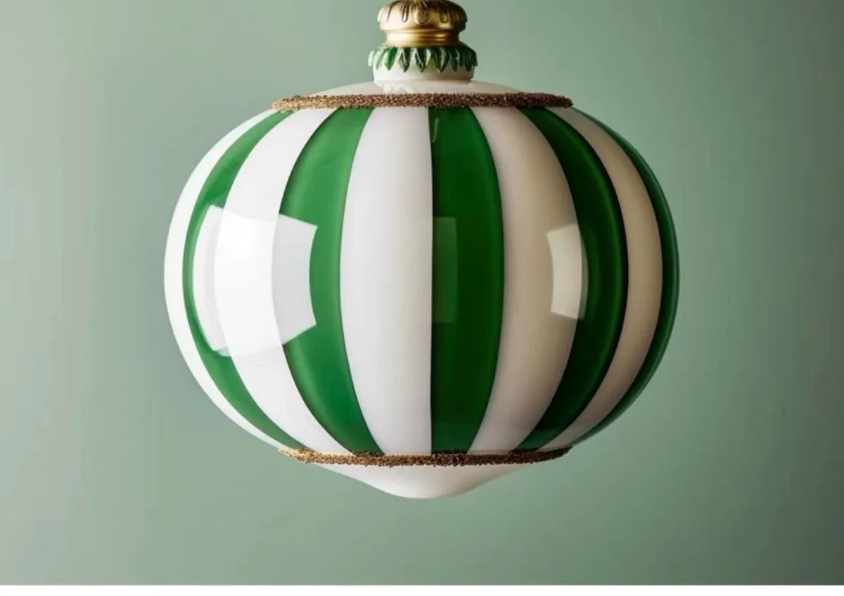 Lorenth fluted glass pendant — Jade Lantern design