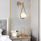Curved Metal Arc Wall Sconce Arcolin – Product Detail 9
