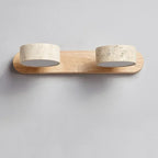 Japanese Marble Round Wall Sconce Shizenka – Product Detail 5