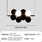 Sculptural Art Object Pendant Light Curathis – Product Detail 9