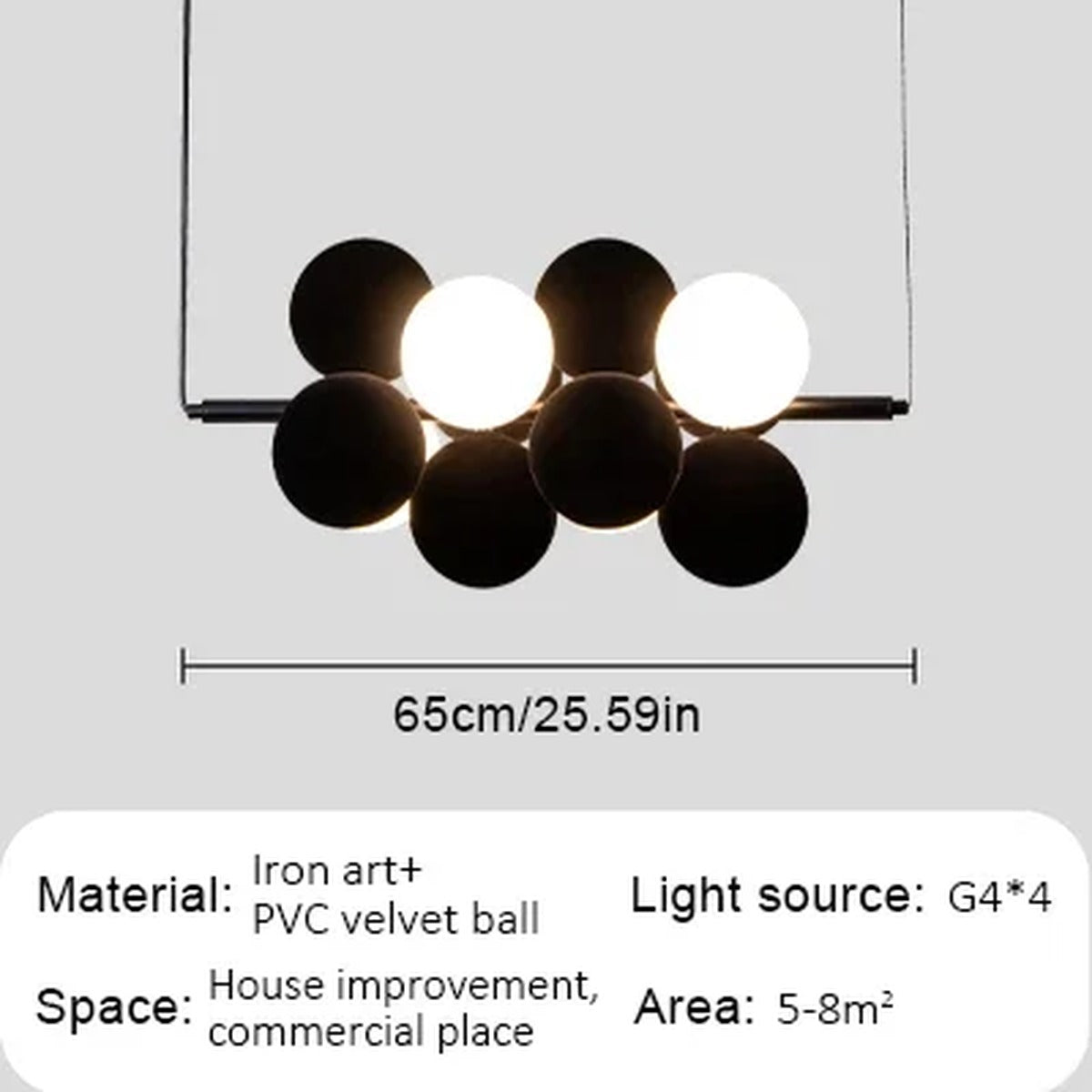 Sculptural Art Object Pendant Light Curathis – Product Detail 9