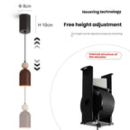 Nordic Wood & Stone Pendant Light – Belston – Lifestyle View 3
