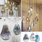 Varvenis Organic Glass Pendant Light – Finish Collage