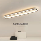 Oval LED Flush Ceiling Light – Velantro – Lifestyle View 2