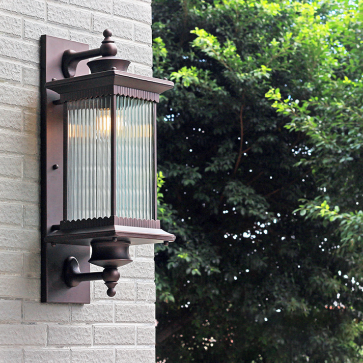 Vintage Metal Rectangular Wall Sconce Garovex – Product Detail 13