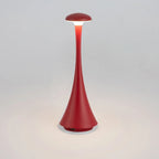 Hourglass Cordless Touch Dimmer Table Lamp – Eravox – Matte Red